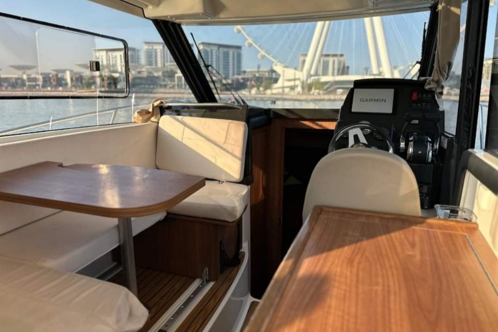 Sky 44 ft Yacht: Stylish Lounge Area