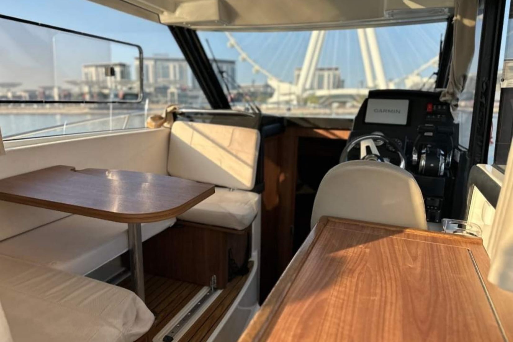 Sky 44 ft Yacht: Comfortable Sitting Area
