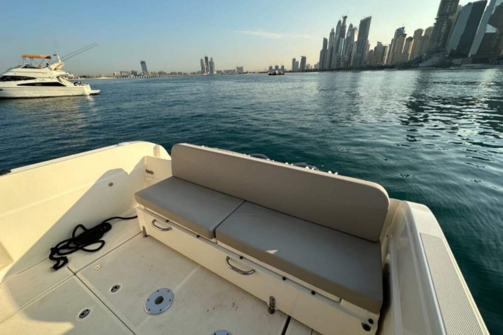 Sky 44 ft Yacht: Sitting Area with Scenic Views